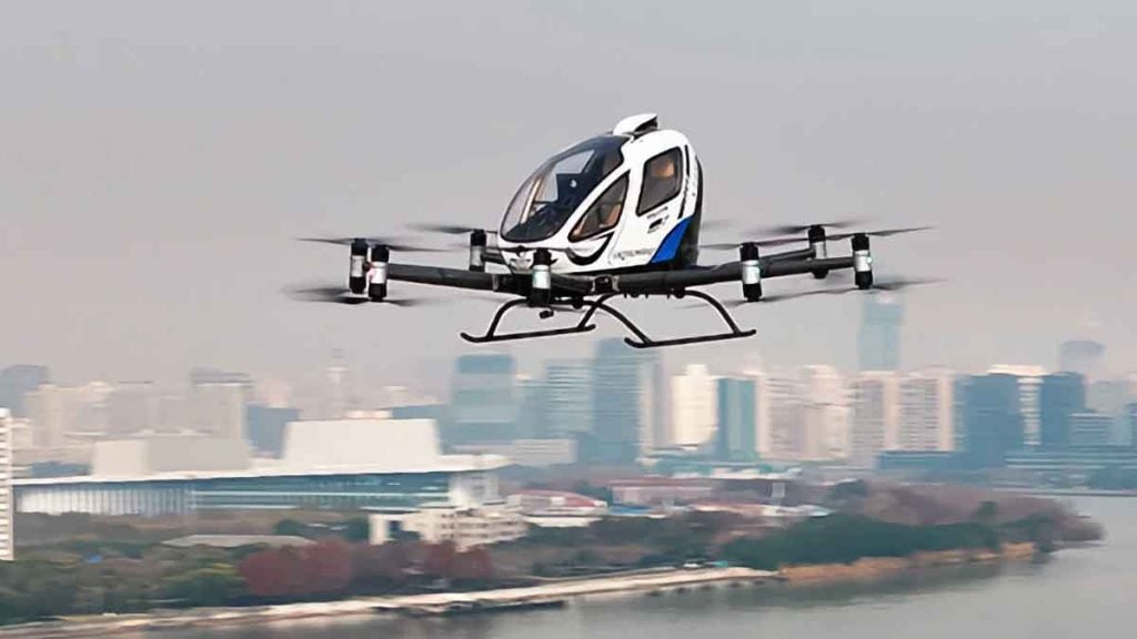 130 kmh, trajet de 25 minutes… Les taxis volants sans pilote ont obtenu l’autorisation de prendre des passagers en Chine